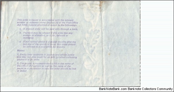 Banknote from United Kingdom year 1977
