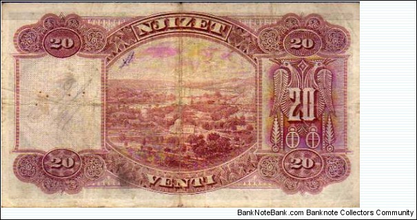 Banknote from Albania year 1926