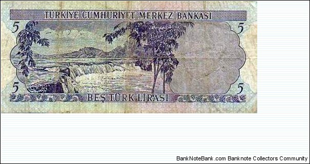 Banknote from Turkey year 1976