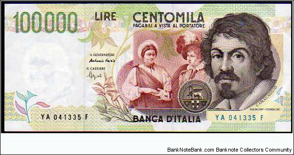 100.000 Lire__
pk# 117__
06.05.1994 Banknote