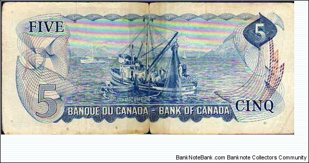 Banknote from Canada year 1972