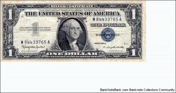 1 $ 1957 Banknote