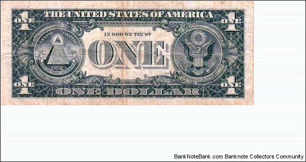 Banknote from USA year 1957