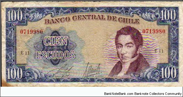 100 Escudos__
pk# 142 a (2) Banknote