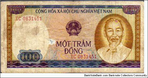 100 Ðồng__
pk# 88 b__
1980 (1981) Banknote