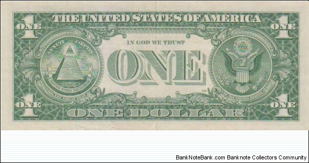 Banknote from USA year 1957