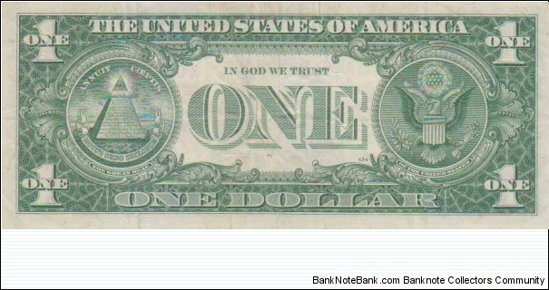 Banknote from USA year 1957