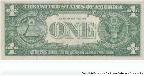 Banknote from USA year 1957