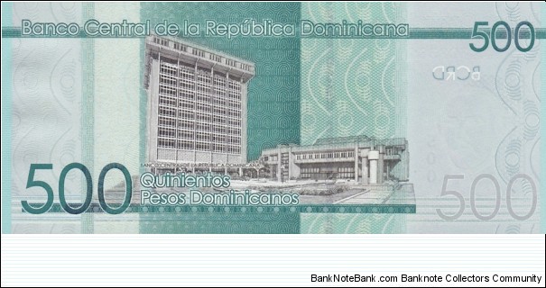 Banknote from Dominican Republic year 2014