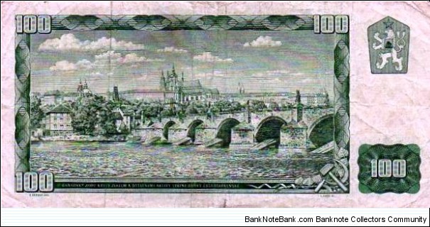 Banknote from Czech Republic year 1961