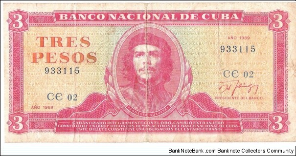 3 Pesos Banknote