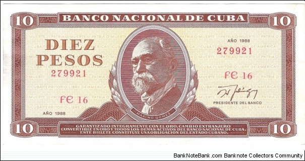 10 Pesos Banknote