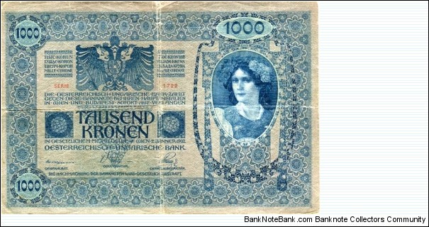 Banknote from Austria year 1919