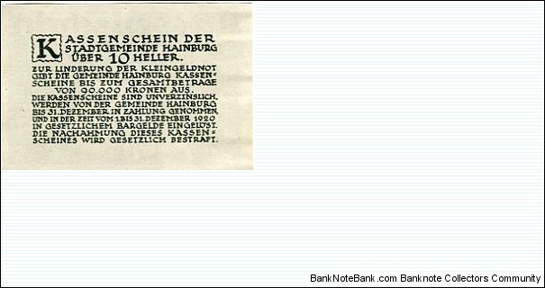 Banknote from Austria year 1920