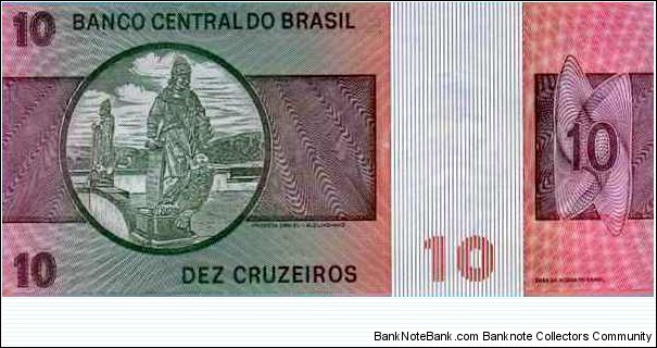 Banknote from Brazil year 1970