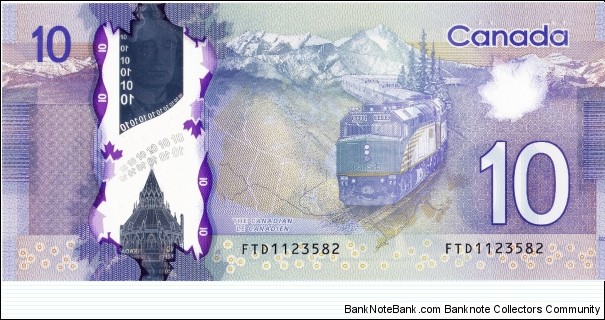Banknote from Canada year 2013