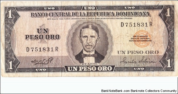1 peso oro Banknote