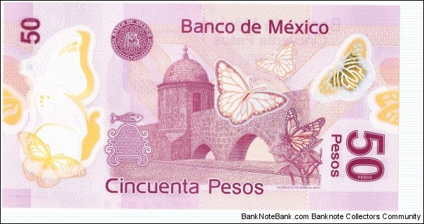 Banknote from Mexico year 2013