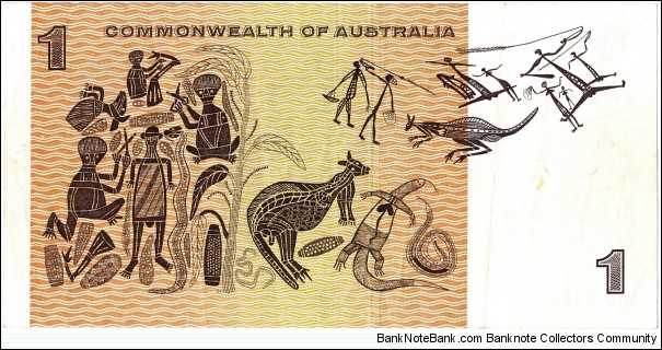 Banknote from Australia year 1966