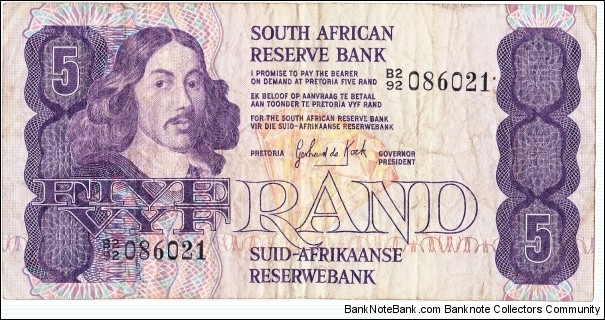 One side of this note has no words! Unusual. Banknote