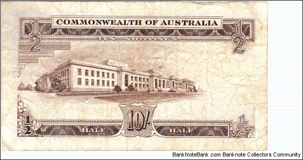 Banknote from Australia year 1961