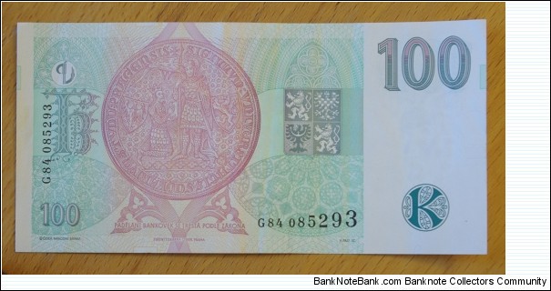 Banknote from Czech Republic year 1997