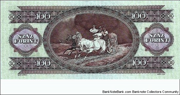 Banknote from Hungary year 1980