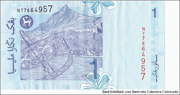 Banknote from Malaysia year 1996