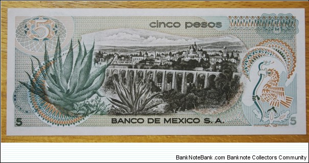 Banknote from Mexico year 1971