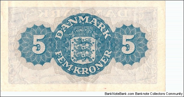 Banknote from Denmark year 1944