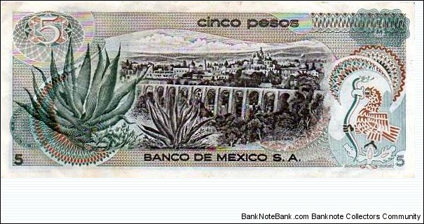 Banknote from Mexico year 1971