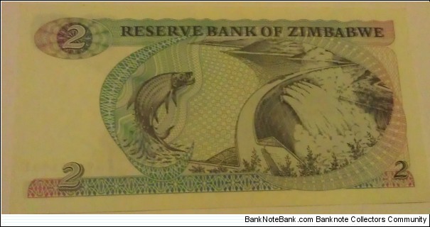 Banknote from Zimbabwe year 1983