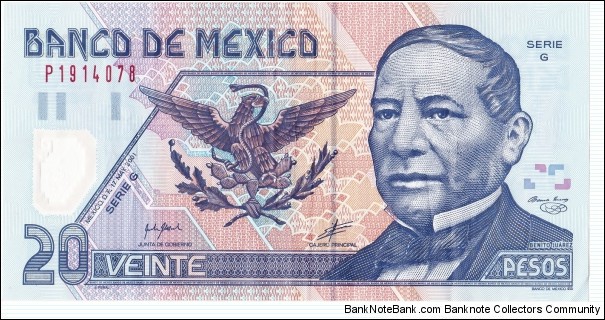 20 pesos Banknote