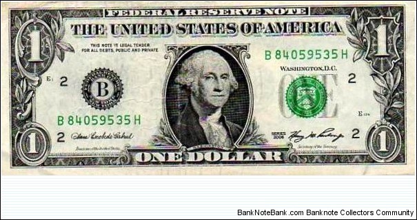 1 $ Banknote