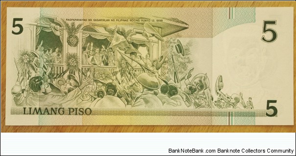 Banknote from Philippines year 1991