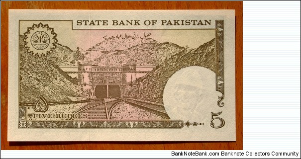 Banknote from Pakistan year 1984