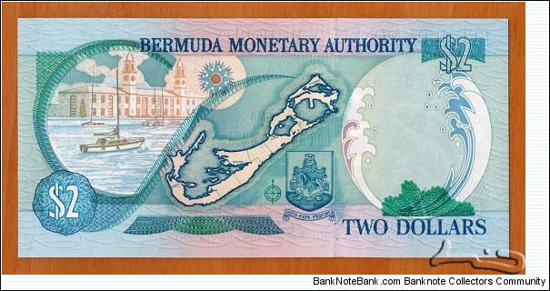 Banknote from Bermuda year 2000