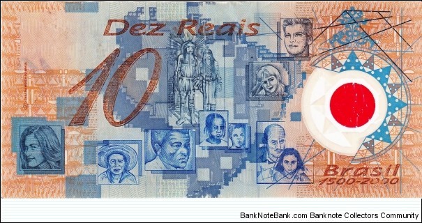 Banknote from Brazil year 2000