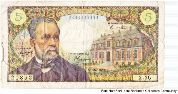 5 francs Banknote