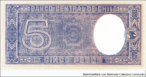 Banknote from Chile year 1958