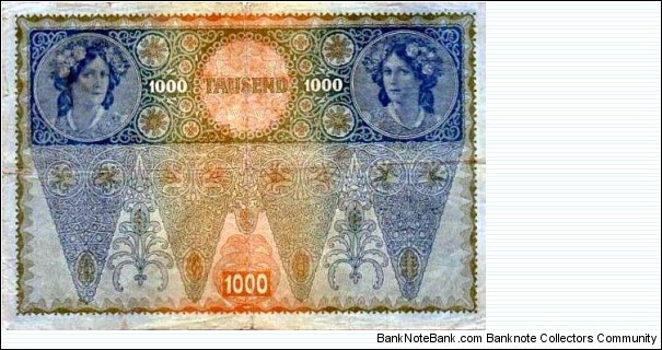 Banknote from Austria year 1902