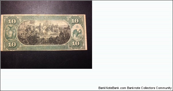 Banknote from USA year 1875