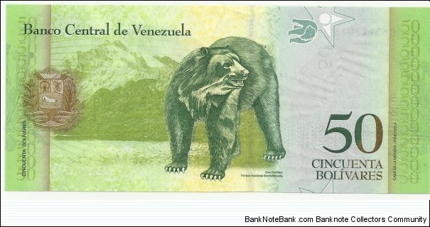 Banknote from Venezuela year 2012