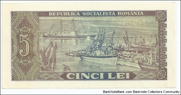 Banknote from Romania year 1966