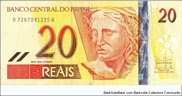 20 reais Banknote