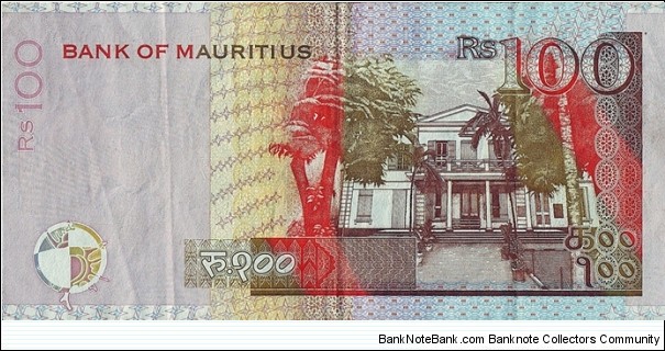 Banknote from Mauritius year 1999