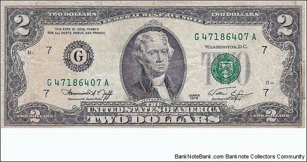 $2 Banknote