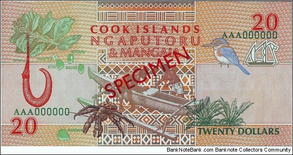 Banknote from Cook Islands year 0