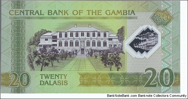 Banknote from Gambia year 2014