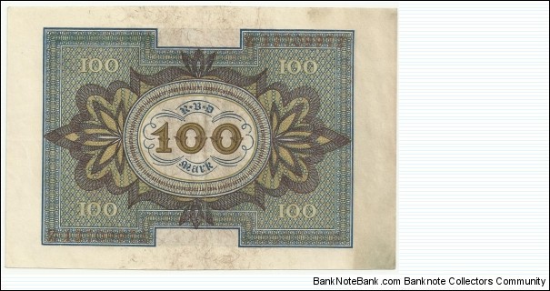 Banknote from Germany year 1920